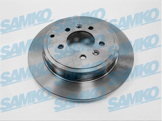 2X P1271P SAMKO Brake Disc for Peugeot