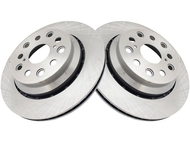 Rear Brake Rotor Set For 07-17 Lexus LS460 USF40 USF41 USF45 USF46 SN11S1