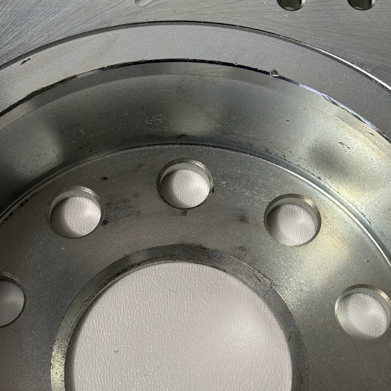 Disc Brake Rotor Set Pair-Rear Drilled, Slotted and Zinc Plated EBR120XL & XR gallery