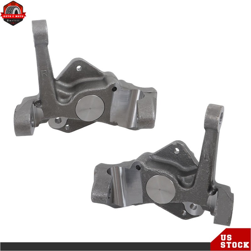 2pcs Forged Steel 2″ Drop Spindles Fit For Ford Mustang Ii Pinto 1974 1975-1978