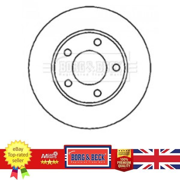 Brake Disc For Audi A6 97-05 ALLROAD 00-05 4B0615601B BORG & BECK BBD4287