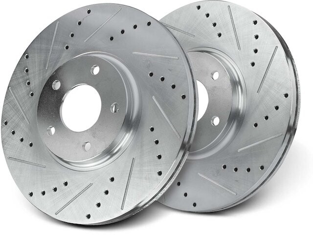 Front Brake Rotor Set fits Infiniti QX50 2014-2015 3.7L V6 Sport Utility 69VPCK