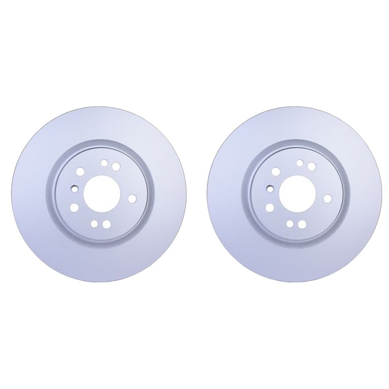 Hella Pair Set of Front 330mm Disc Brake Rotors For X164 ML320 ML350 ML450 ML500