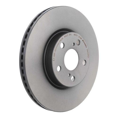 Brembo 09.A535.21 Disc Brake Rotor Front Gray Cast Iron For Toyota Corolla