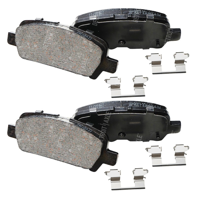 Front & Rear Brake Pads Rotors for 2005-2009 Buick Allure gallery