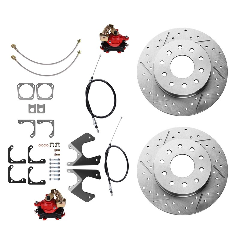 Rear End Disc Brake Conversion Kit for Pontiac GTO Lemans Tempest 1964-1972 gallery