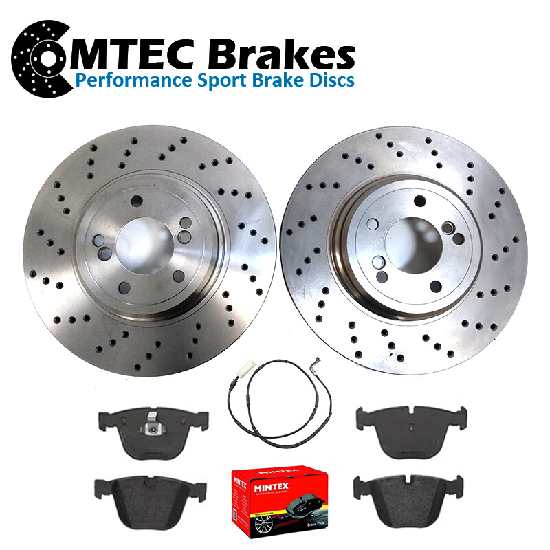 BMW M3 E90 4.0 08-12 M3 E93 4.0 08-14 Ha Brake Discs Pads Sensor Drilled