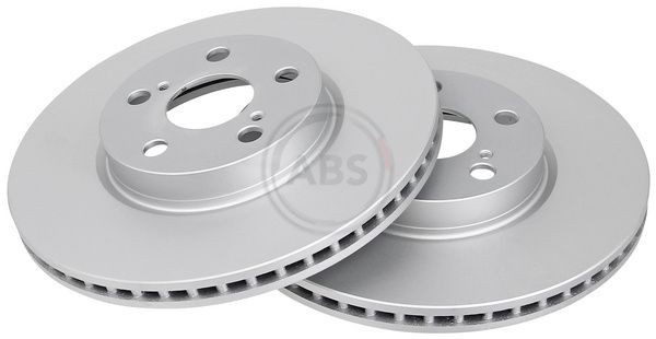 2x Abs 18060 Front Vented Brake Discs 275mm Fits Subaru Toyota Allion Corolla S