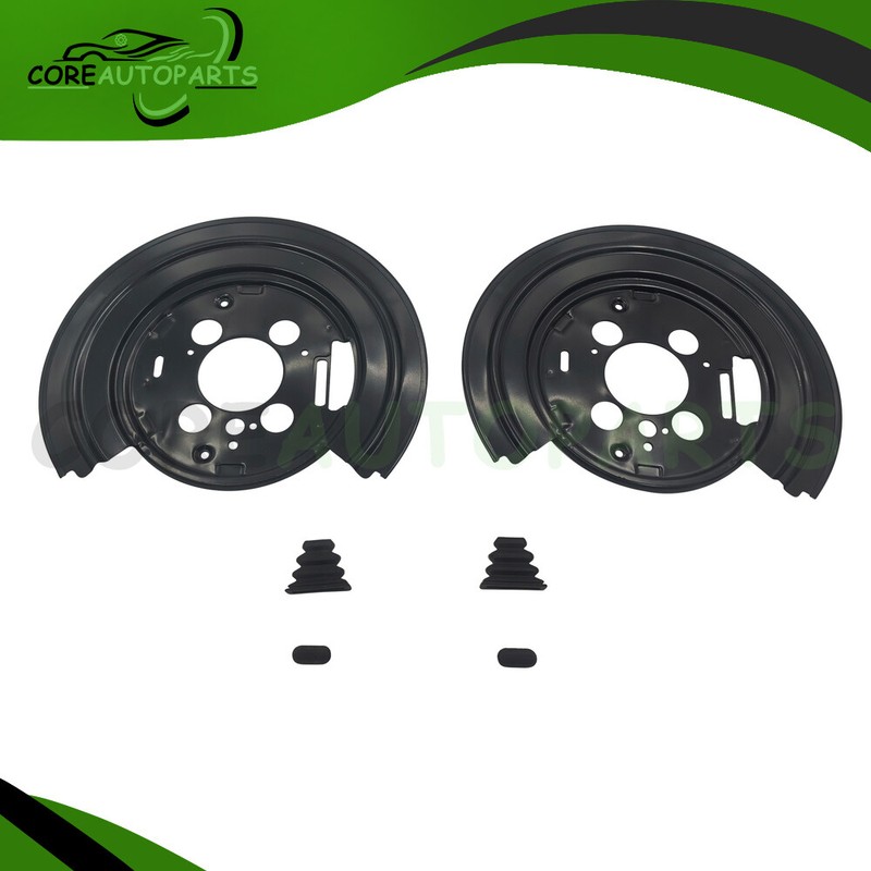 4779823AC Set of 2 Brake Dust Shields Rear for Ram 1500 2015-2019 Pair New