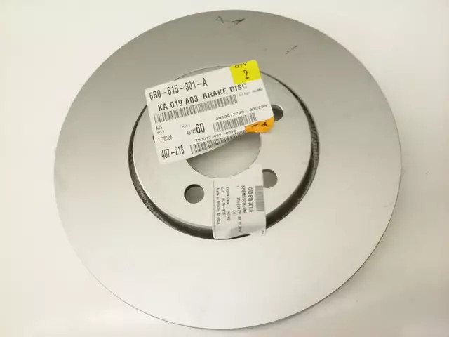 Genuine Volkswagen Disc Brake Rotor Front 6R0-615-301-D