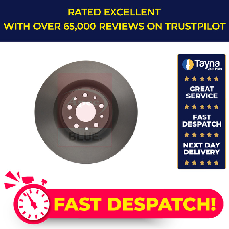 2x Brake Discs Pair Solid Rear 300mm SDK6702 Apec Blue Set 584113Z700 Quality