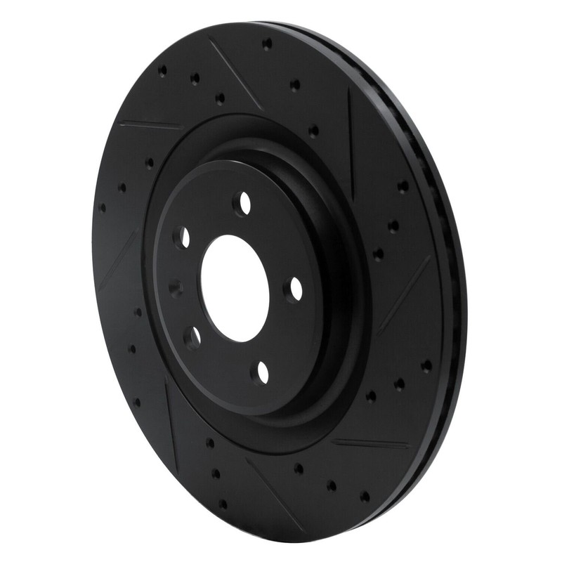 For Audi Q5 Sportback 21-26 Brake Rotor eLINE Drilled & Slotted 1-Piece Rear gallery