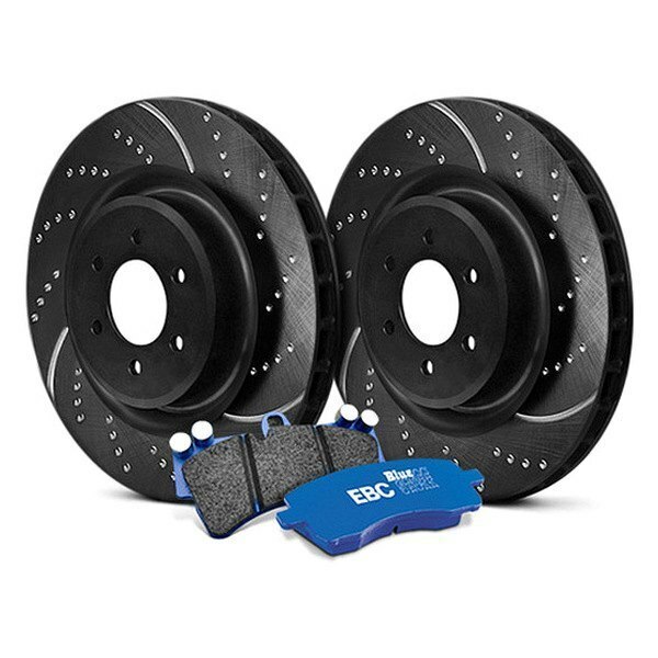EBC Stage 6 Track Day Dimpled & Slotted Rear Brake Kit for 15-17 Chevy SS gallery