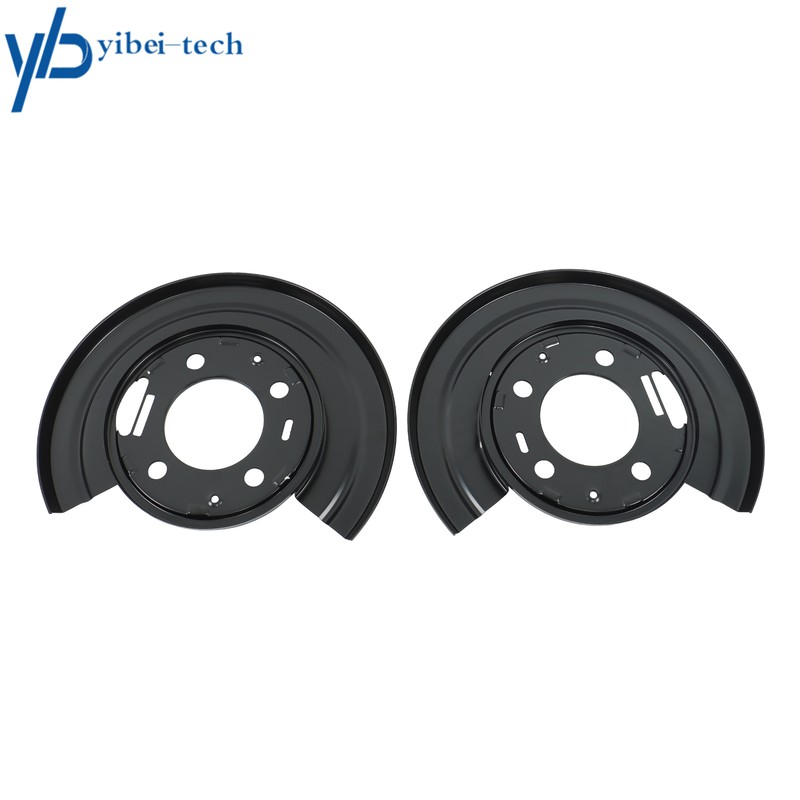 Pair Rear Brake Dust Shield Backing Plates 924-212 For Ford F-350 F-450 6.7L V8 gallery