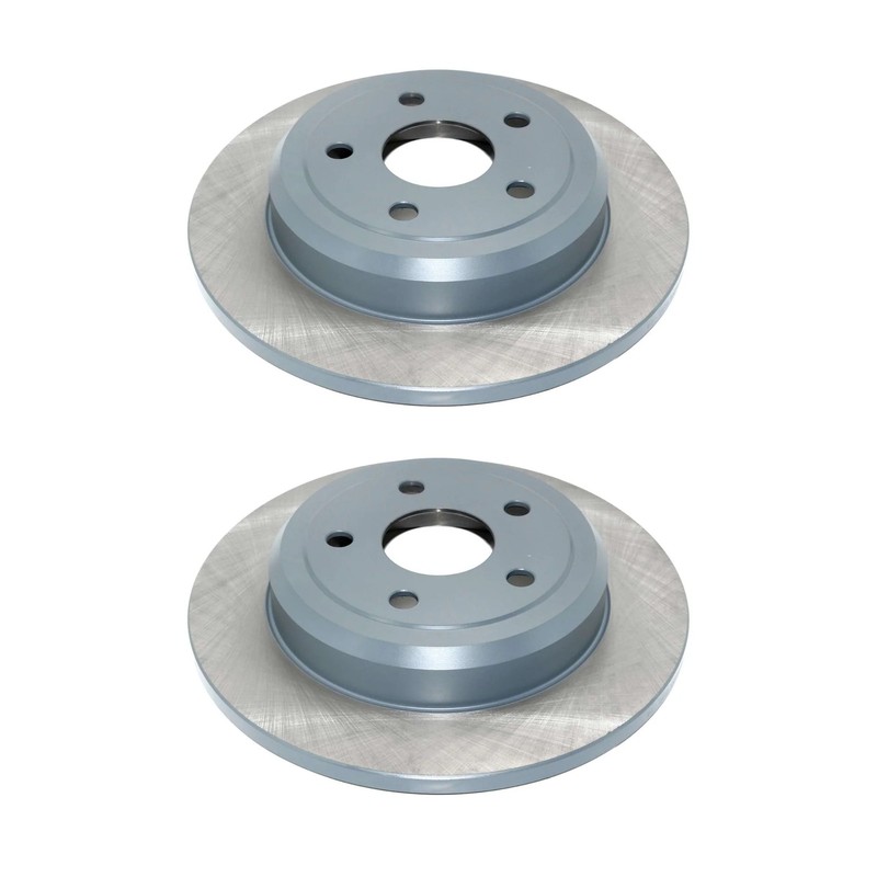 Rear Set of 2 Titanium Disc Brake Rotors Pronto DuraGo BR900952-01