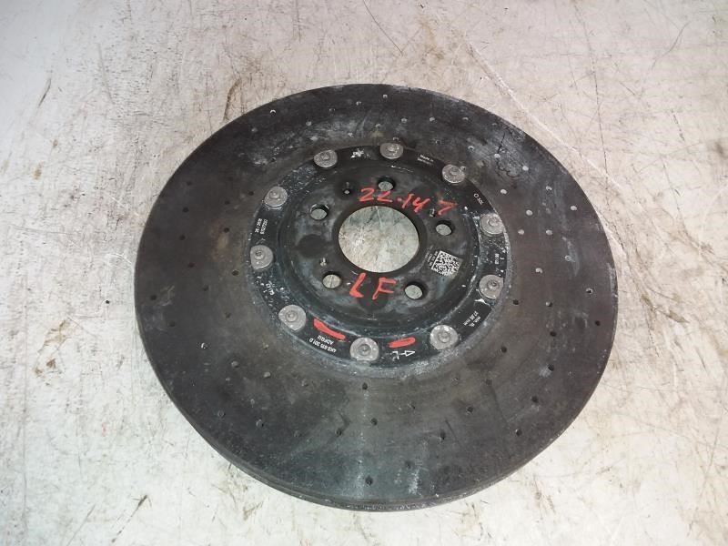 2019 Audi RS5 OEM Ceramic Driver Left Side Front Rotor Part #4K0615301D