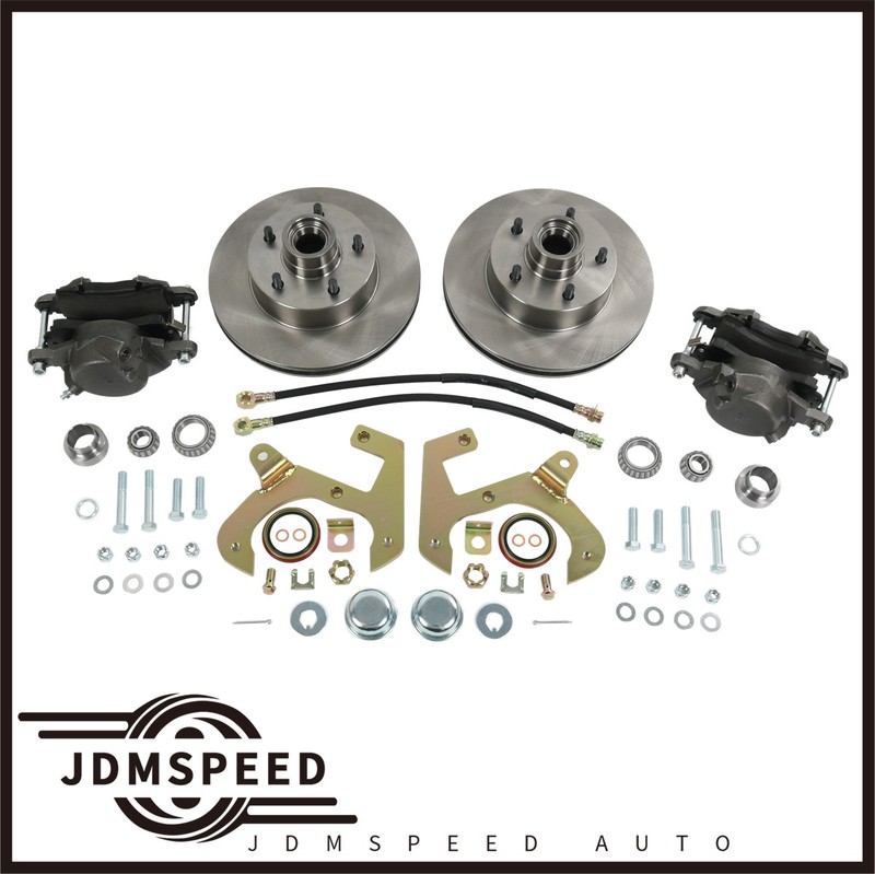 For Chevy 1949-1954 Corvette 1953-62 5 on 4.75" Front Disc Brake Conversion Kit gallery