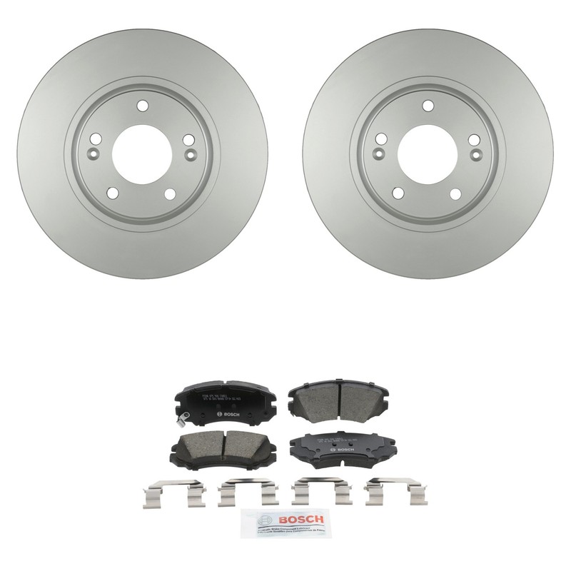 Bosch Disc Brake Rotor Kit For Hyundai Azera Amanti Kia Amanti