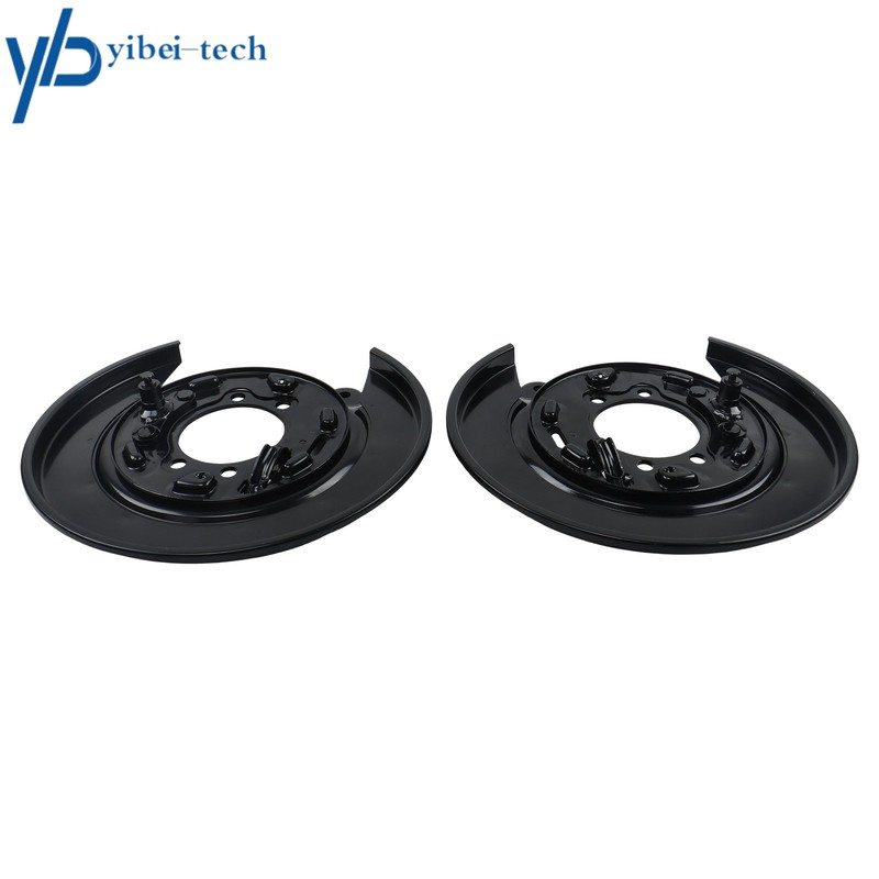 Rear Left & Right Brake Dust Shield Set For Subaru Legacy 2000-2009 Outback Baja gallery