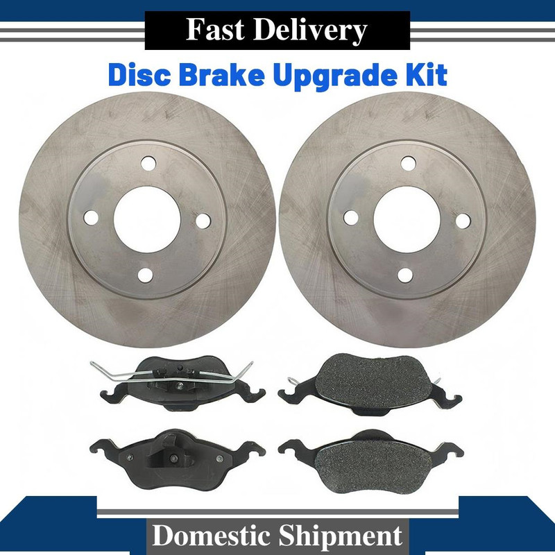 Disc Brake Upgrade Kit Front For Ford Focus 2000-2004