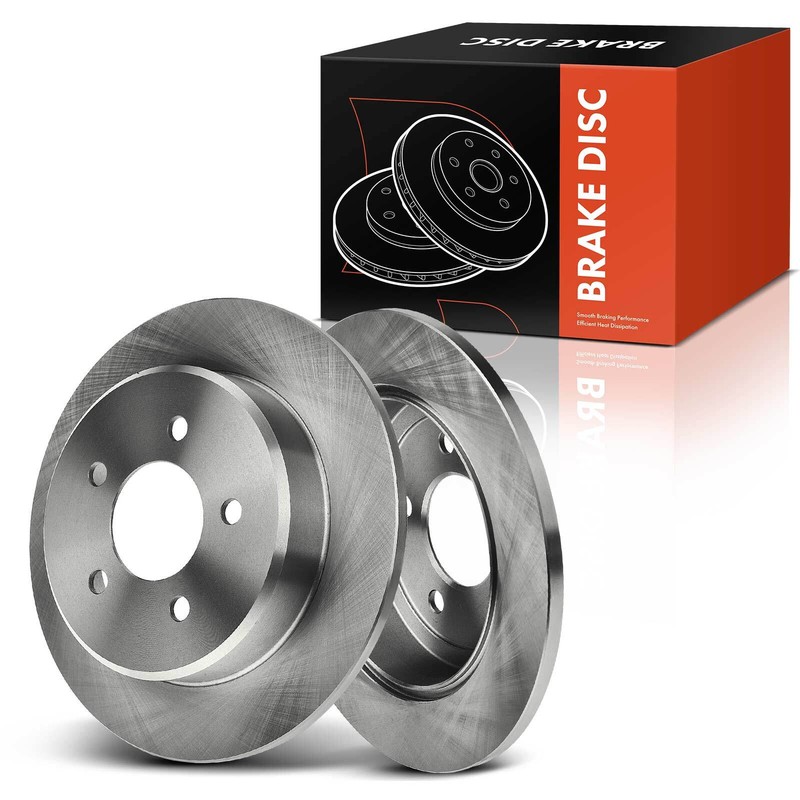 Rear Disc Brake Rotors for Chrysler Town & Country 97-07 Dodge Caravan Plymouth