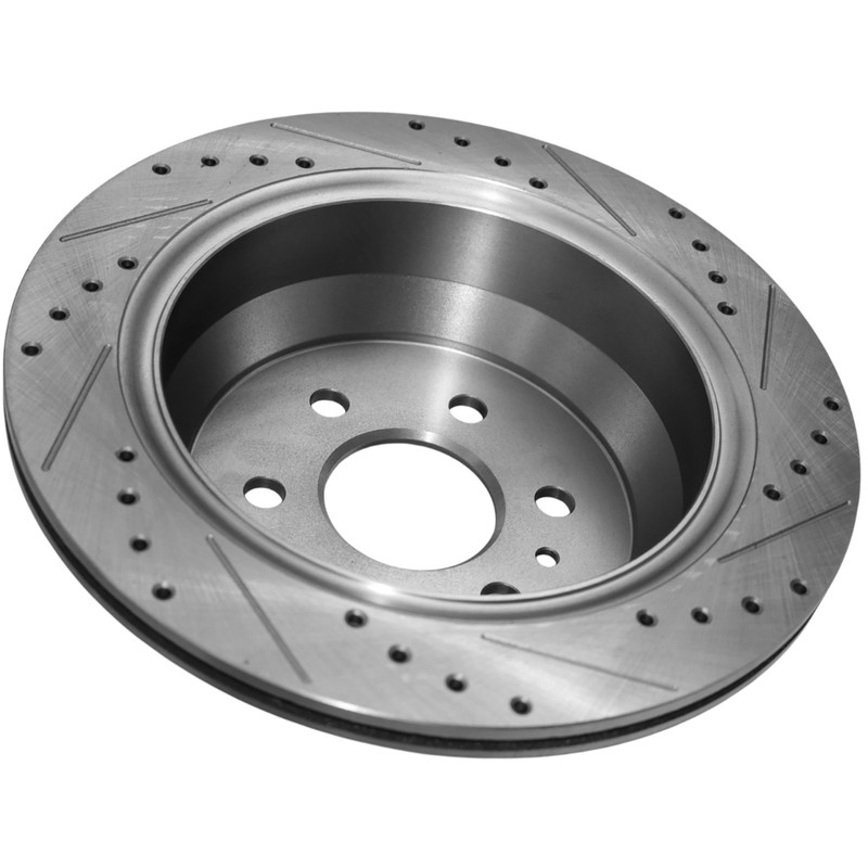 2x 324mm Rear Drilled Brake Rotors for Chevy Colorado GMC Canyon 2015 2016-2022 gallery