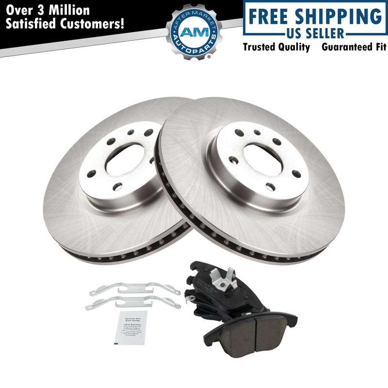 Front Premium Posi Ceramic Brake Pad & Rotor Kit for Ford Fusion Lincoln MKZ
