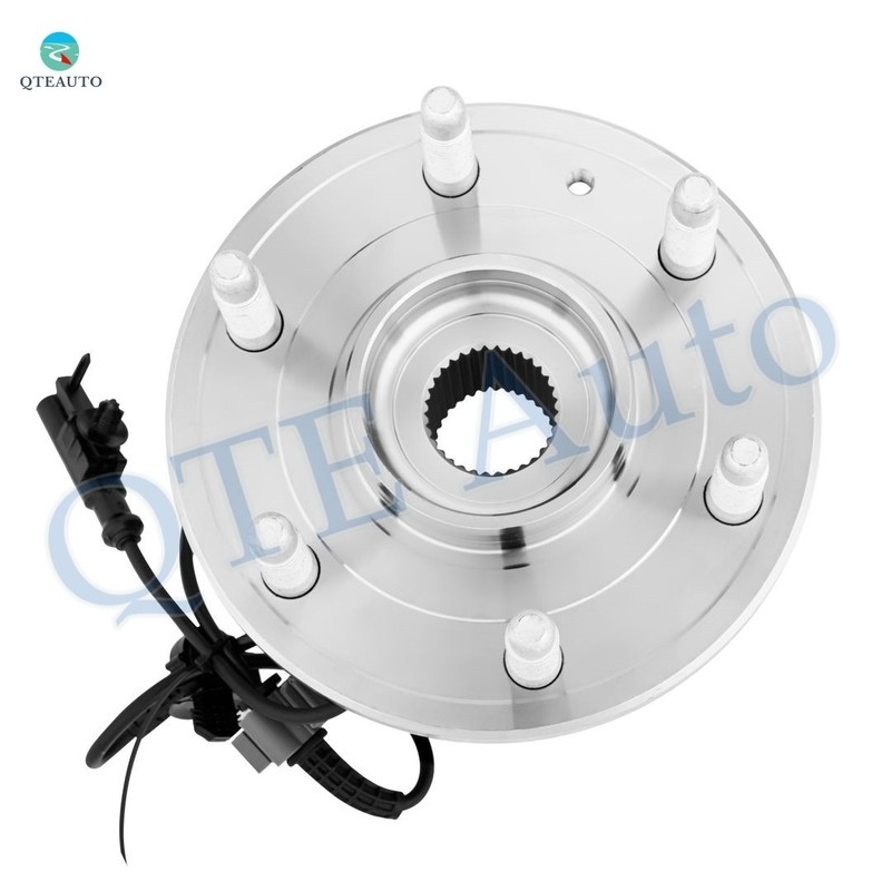 8 Front 329.95 Drilled Brake Rotors-Brake Pad-Hub For 2013 Cadillac Escalade EXT gallery