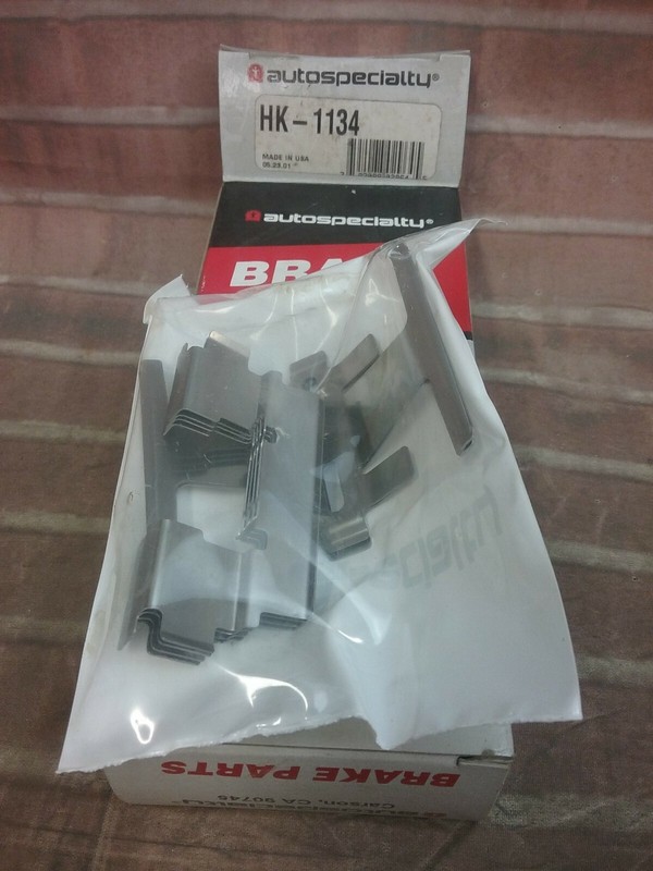 AUTOSPECIALTY HK-1134 Disc Brake Hardware Kit Front - gallery