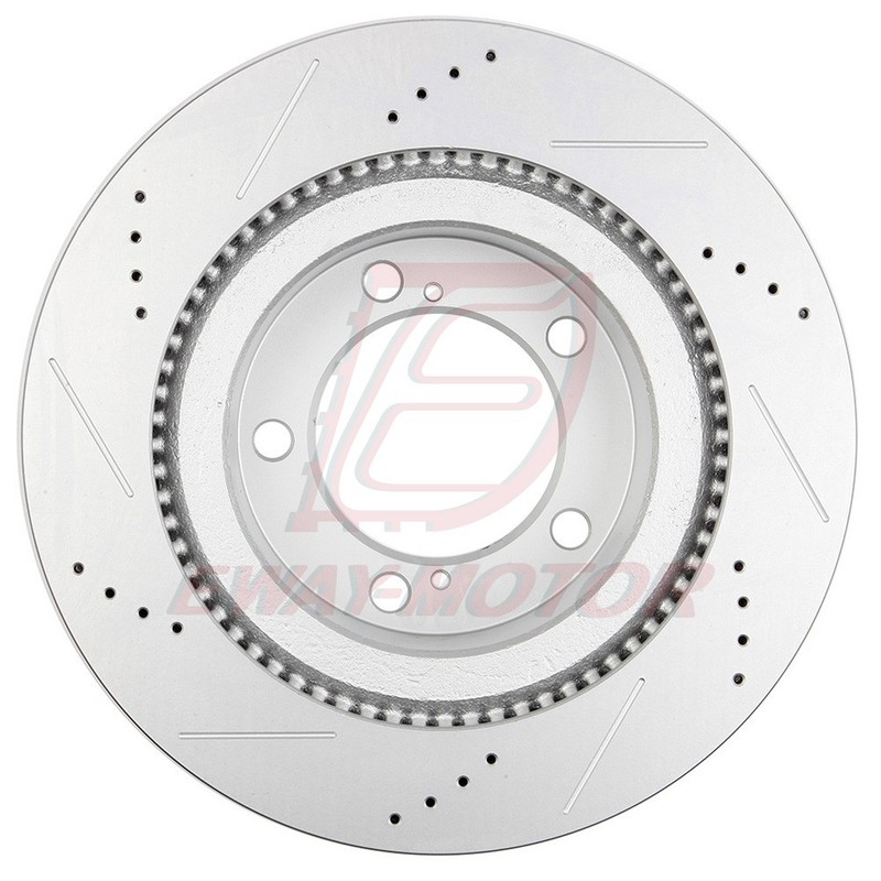 For Lexus LX570 Toyota Land Cruiser Sequoia Front Ceramic Brake Rotors And Pads gallery