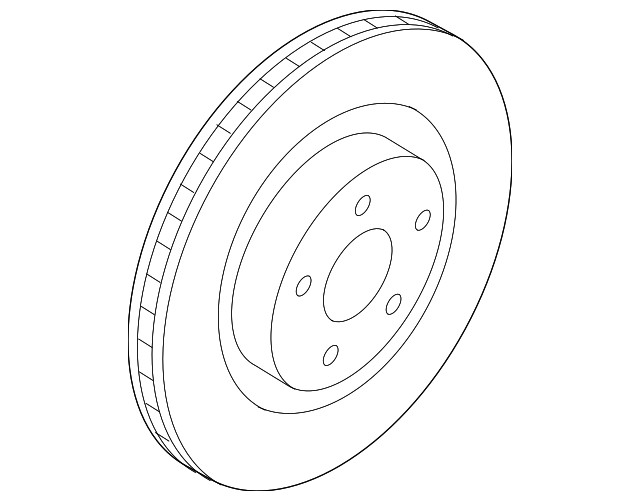 Genuine Ford Disc Brake Rotor Front L1MZ-1125-B gallery