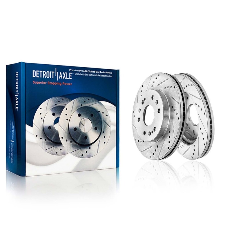Front & Rear Brake Rotors + Brake Pads for Chevy Silverado 1500 GMC Sierra 1500 gallery