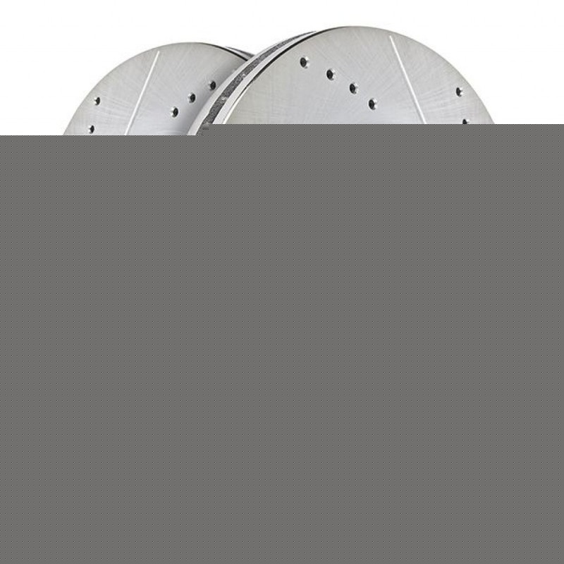 Power Stop Brake Rotors For Hummer H2 2003-2009 Rear – Drilled/Slotted – Pair