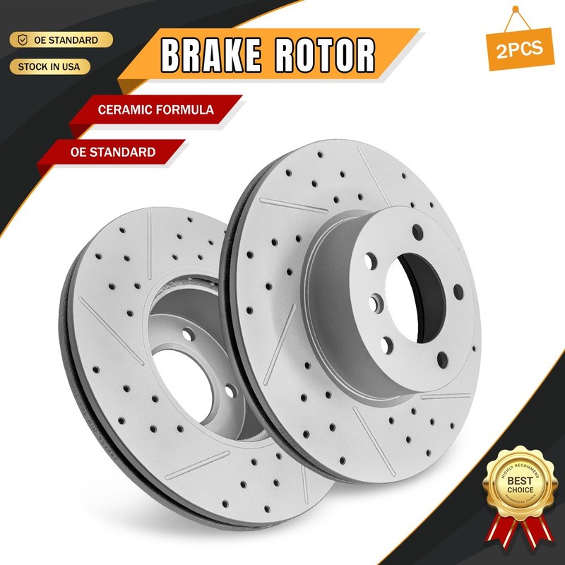 Front Disc Brake Rotors for BMW X1 228i 230i 328d 428i 430i xDrive Gran Coupe