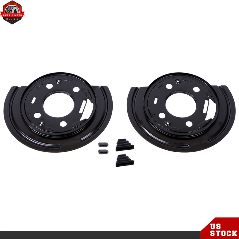 2X Brake Dust Splash Shield For Chevrolet Silverado 1500 2500 3500 Cadillac GMC