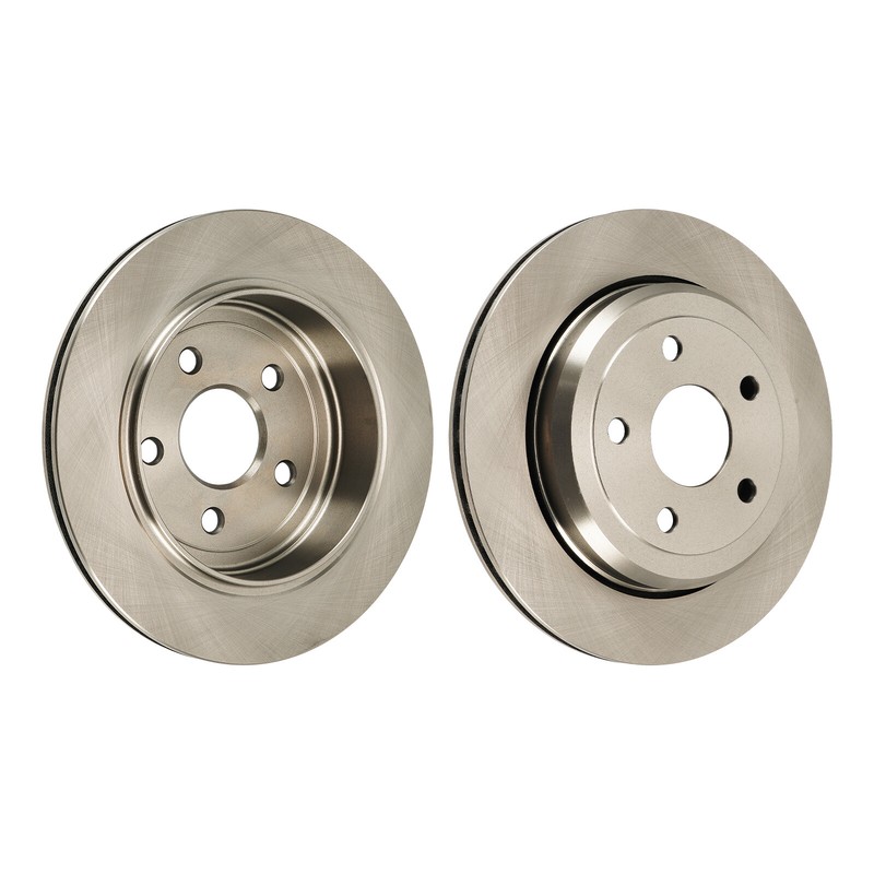 Pair 2 Rear Disc Brake Rotors for Dodge Durango 2011 2012 2013 2014-2023 gallery