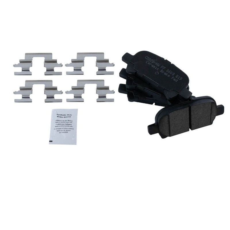 TRQ Rear Ceramic Brake Pad & Rotor Kit Fits 2000-2004 Toyota Avalon gallery