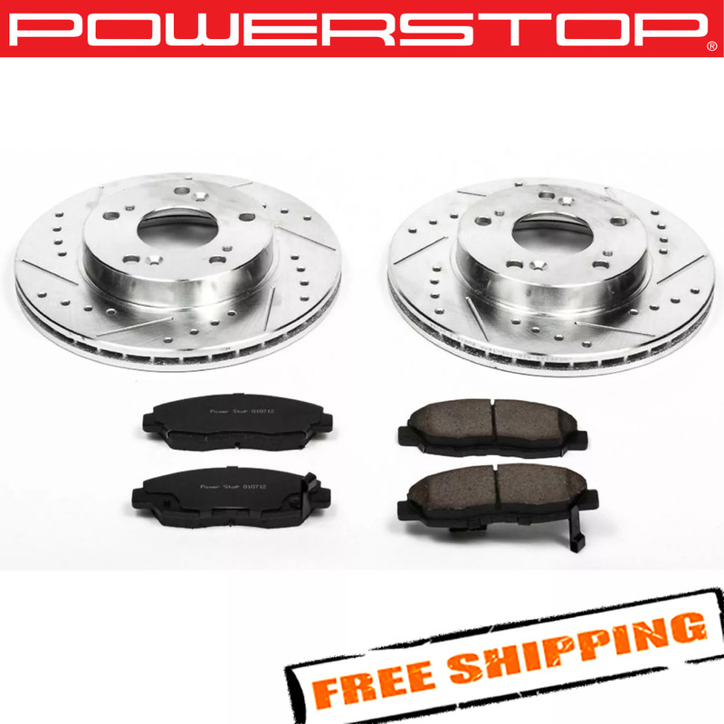 Power Stop 1-Click Z23 Evolution Sport Brake Kit for 06-11 Honda Civic