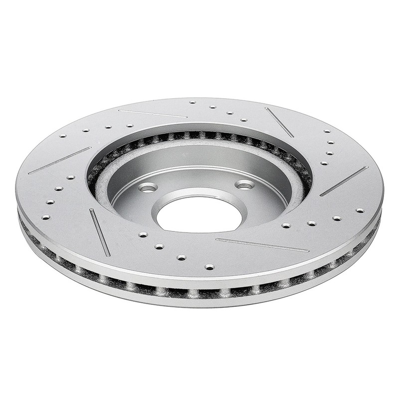 Front Drilled Slotted Rotors Ceramic Brake Pads for Nissan Cube Sentra Versa gallery