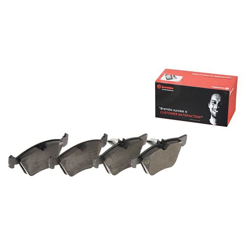 Brembo Xtra Front & Rear Brake Kit Drilled Rotors Low-Met Pads For MB W210 C208 gallery