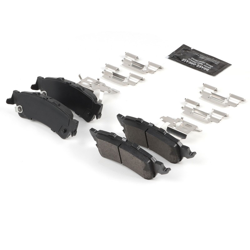 Rear Brake Rotor & Brake Pad w/Hardware for 03-05 Chevrolet Astro GMC Safari gallery