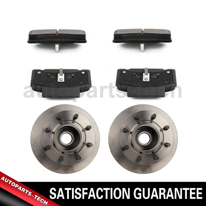 Brake Pad Brake Rotor Fits Chevrolet C3500 GMC C3500