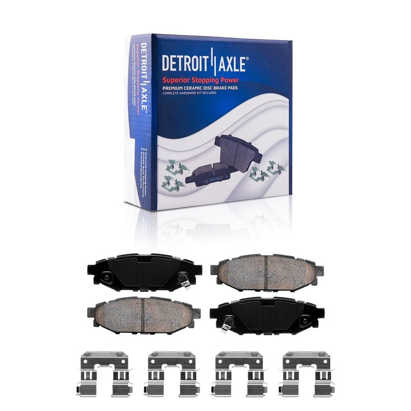Front Rear Drilled Rotors and Pads for 2012 20113 2014 2015 2016 Subaru Impreza gallery