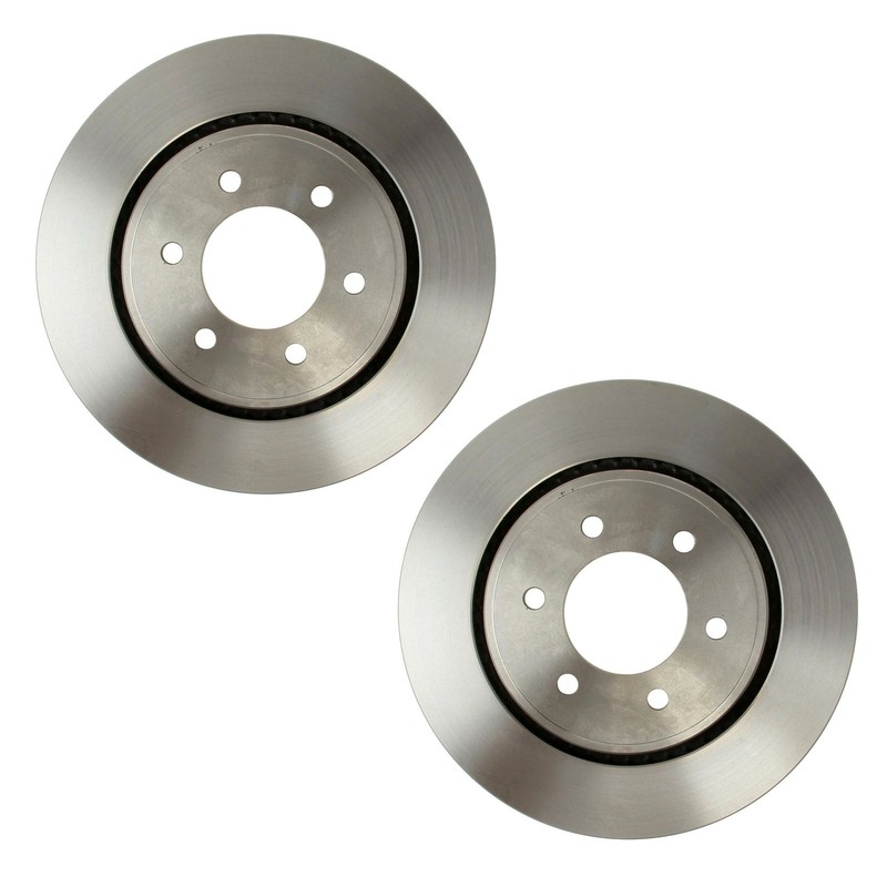 Brembo Pair Set of 2 Front Disc Brake Rotors Coated for Ford F150 ’10-’14 HD Pkg