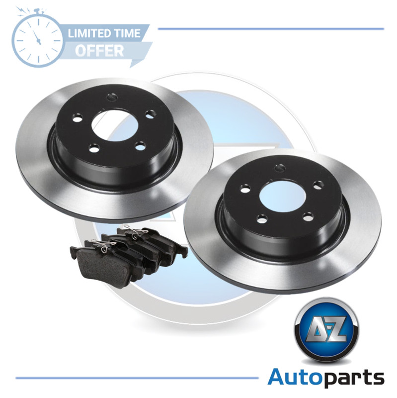 For Volvo – V40 (525) 2012-2019 Rear Solid 280mm Brake Discs and Pads