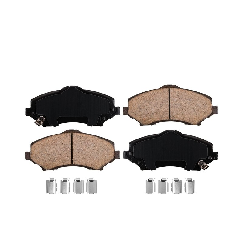 Front Brake Rotors + Ceramic Brake Pads for 2007-2017 Jeep Wrangler Brake Kits gallery