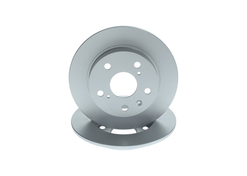 2x Brake Discs Pair Solid fits SUZUKI SX4 1.6D Rear 2013 on D16AA 259mm Set New gallery