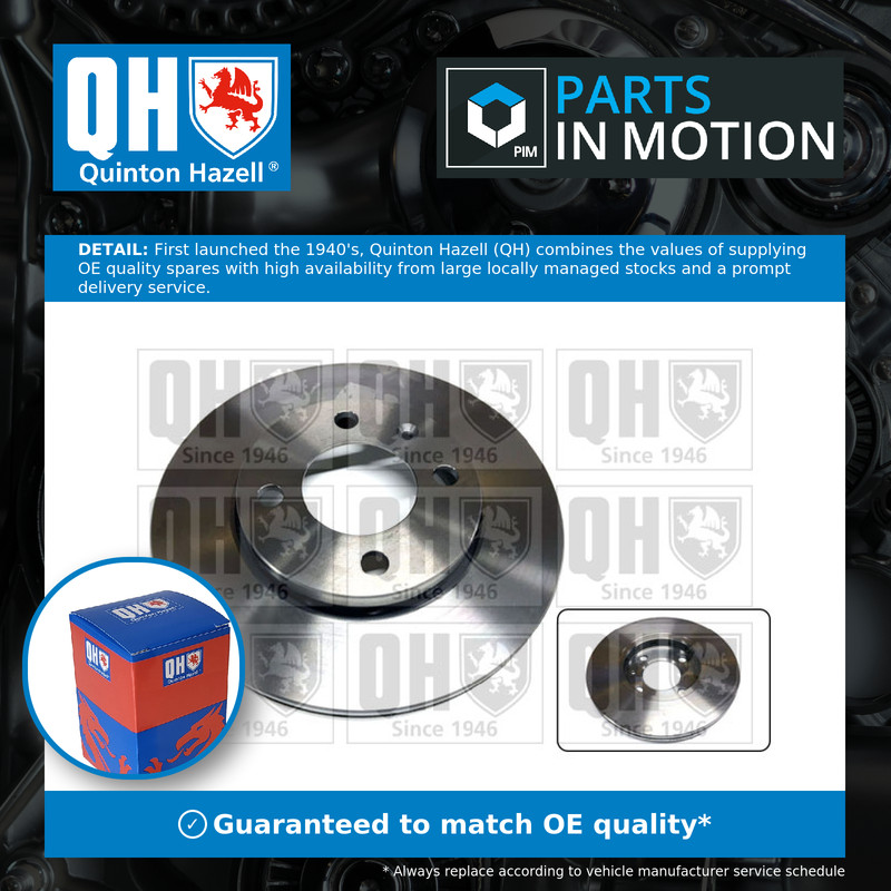 2x Brake Discs Pair Vented fits VW LUPO Mk1 1.4 Front 98 to 05 239mm Set QH New