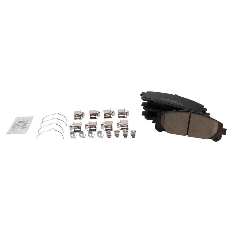 TRQ Performance Front Brake Pad & Rotor Kit Premium G-Coated Ceramic Fits Toyota gallery