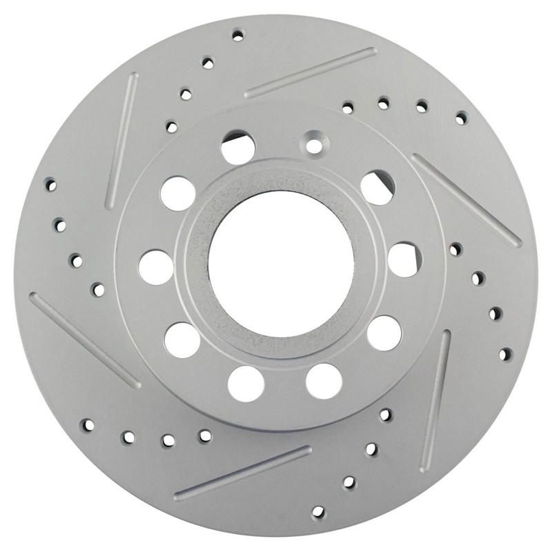 288mm Front & 260mm Rear Brake Rotors Set 4PCS Kit For Audi A3 Golf Jetta Rabbit gallery
